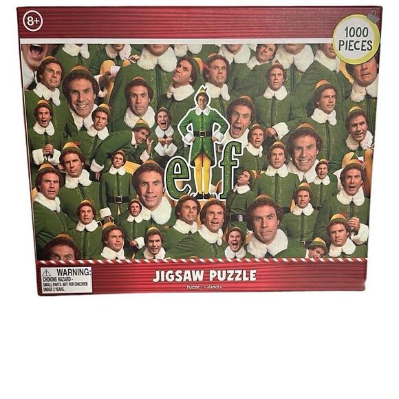 Elf The Movie Jigsaw Puzzle 1000 Pieces Christmas Buddy - Will Ferrell - New - Picture 1 of 6